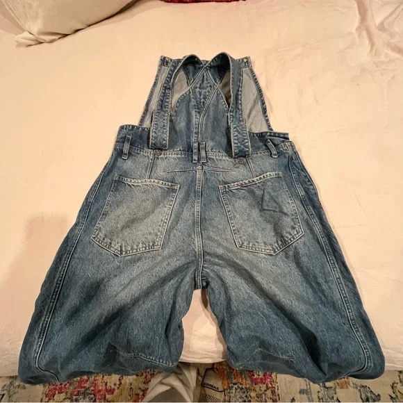 We The Free Good Luck Barrel Overalls • Size L • Ultra Light Beam - Picture 15 of 16